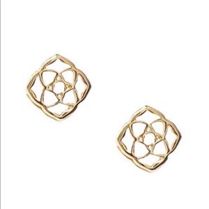 Kendra Scott Gold Dira studs